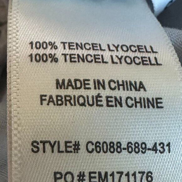 Cloth & Stone Anthropologie Blue Tie Dye Jumpsuit High Neck Sleeveless Small - Picture 9 of 10